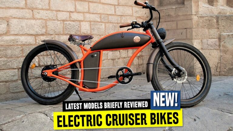 beach cruiser electric bike: Featured image
